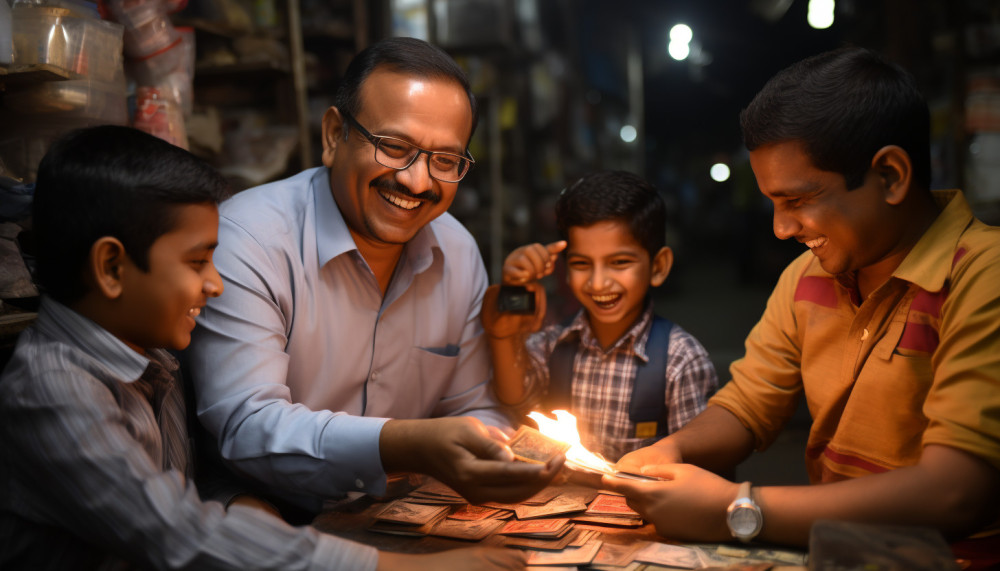 Some card games played in India